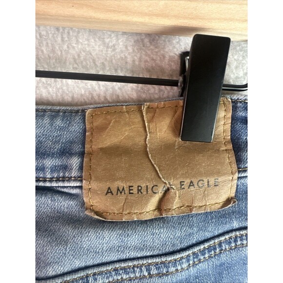 American Eagle Men's Jeans Denim Air Flex 360 Skinny W29 L30 Stretch Distressed - Picture 7 of 8